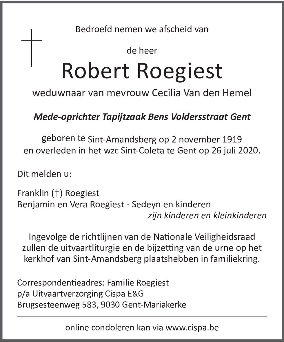 Robert Roegiest
