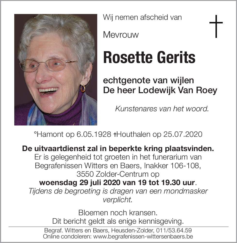 Rosalia Gerits