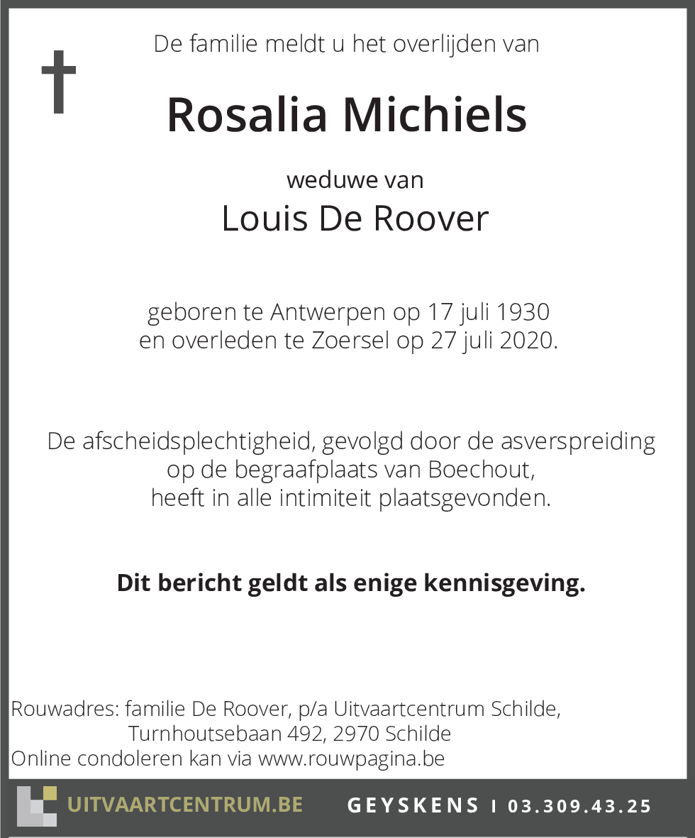 Rosalia Michiels