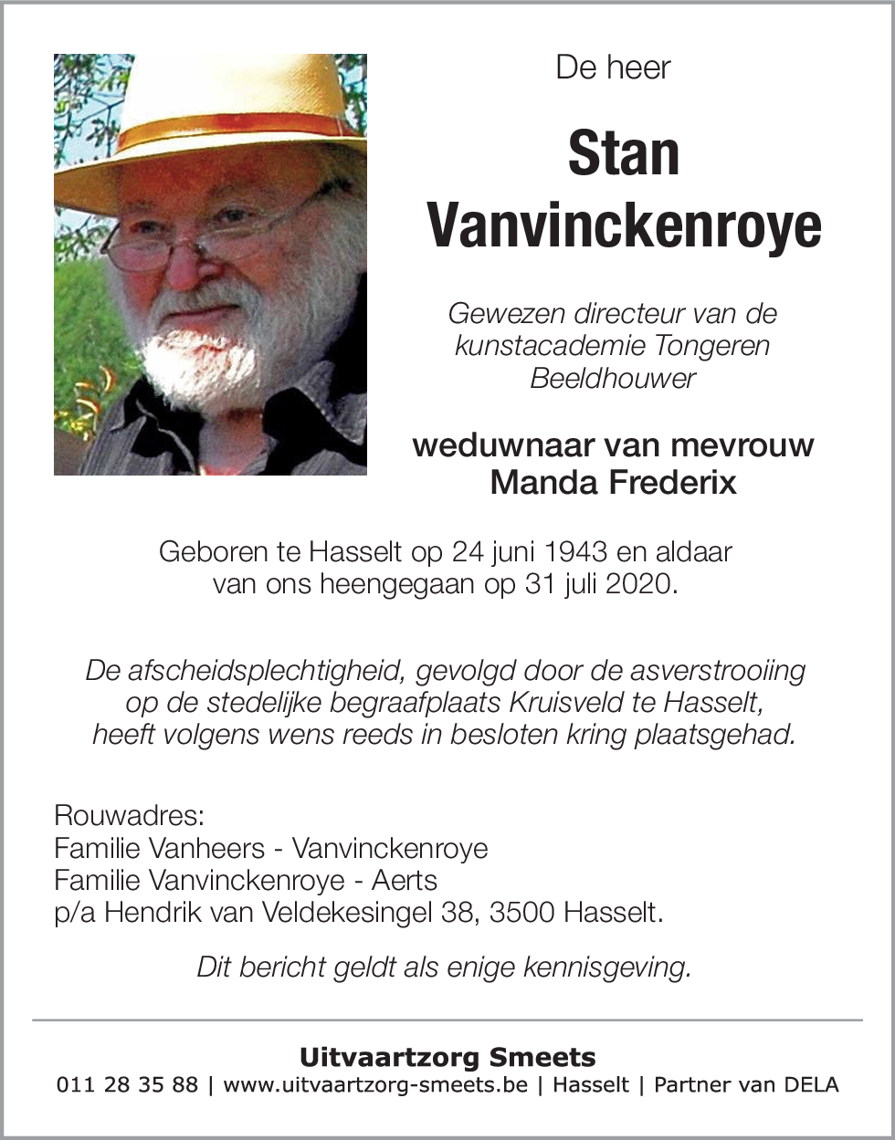 Stan Vanvinckenroye