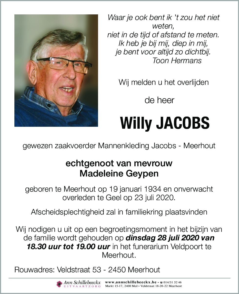 Willy Jacobs
