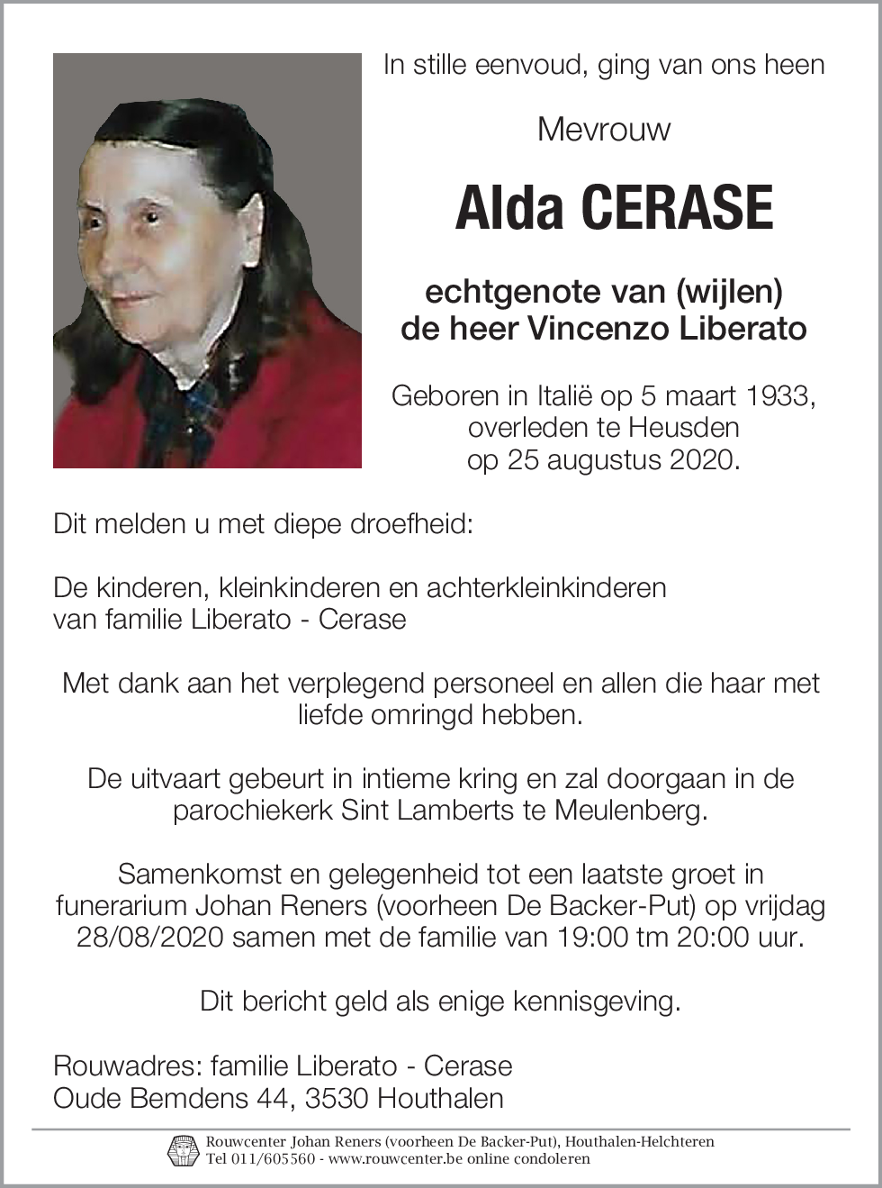 Alda CERASE