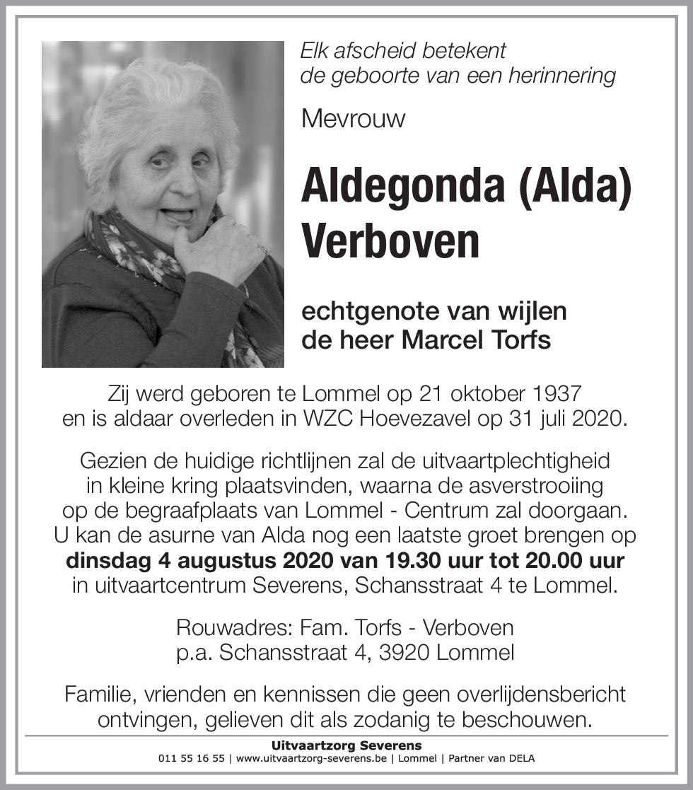 Aldegonda Verboven