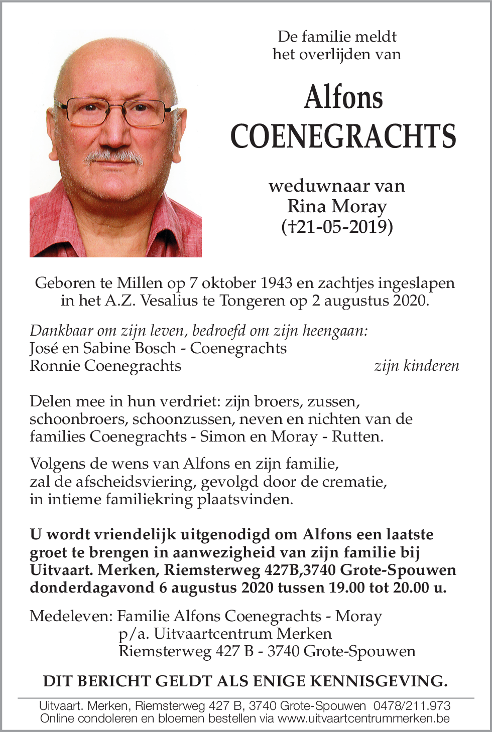 Alfons Coenegrachts