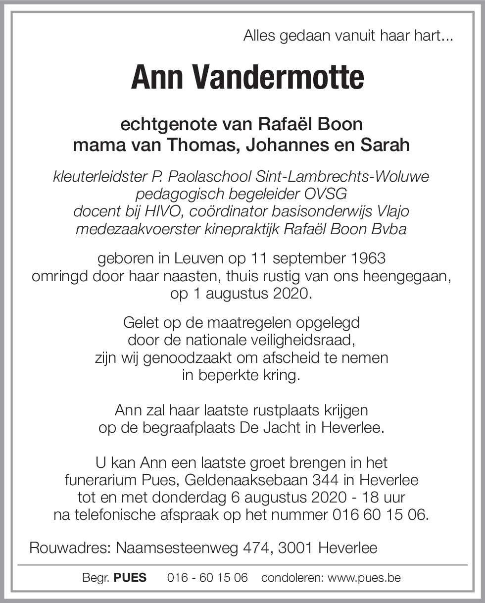 Ann Vandermotte