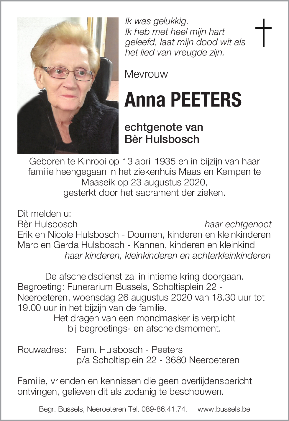 Anna Peeters