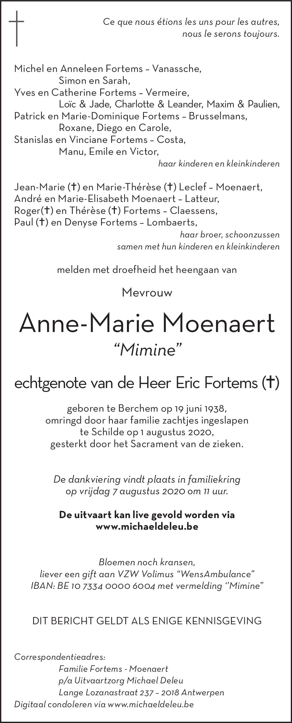 Anne-Marie Moenaert