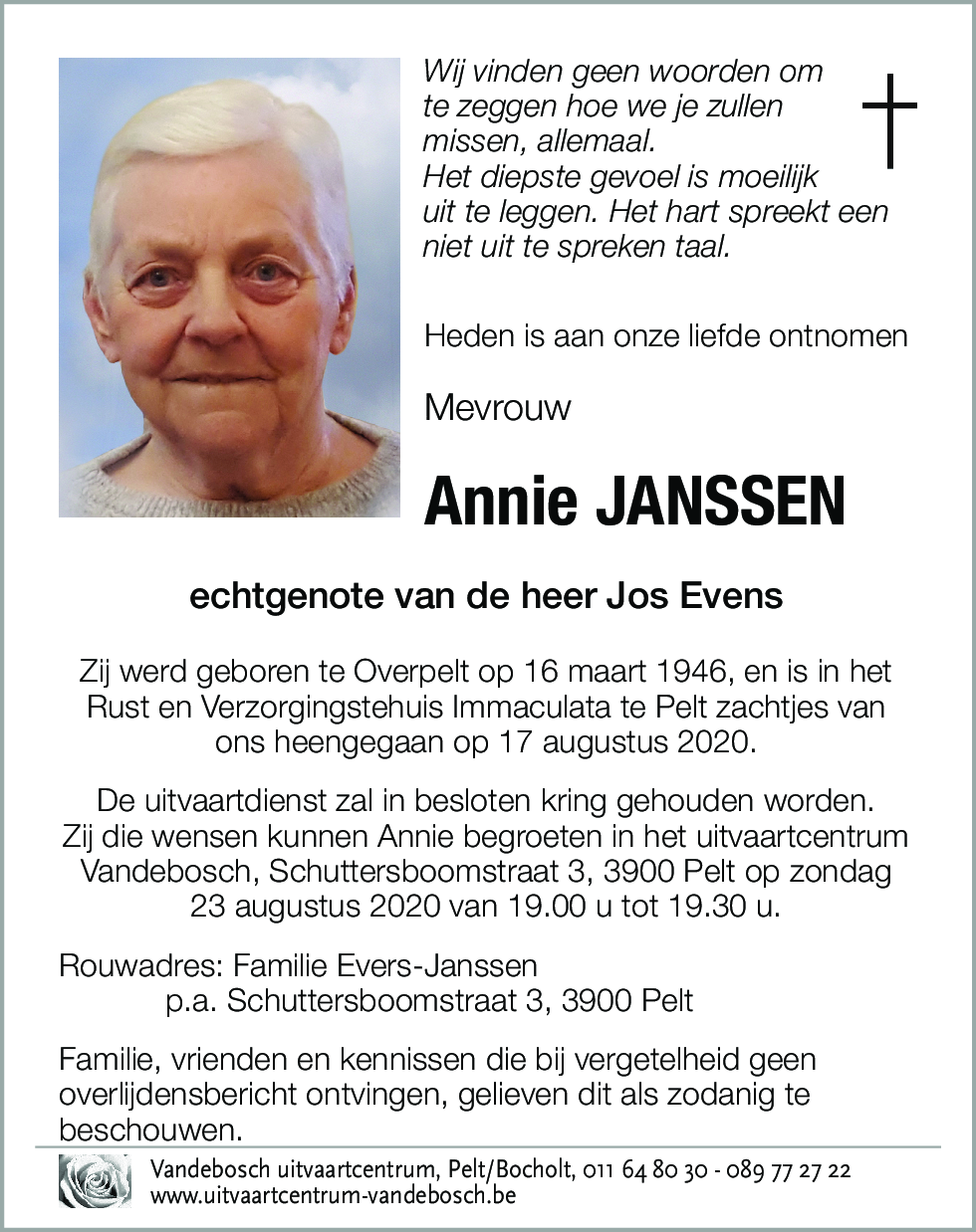 Annie JANSSEN