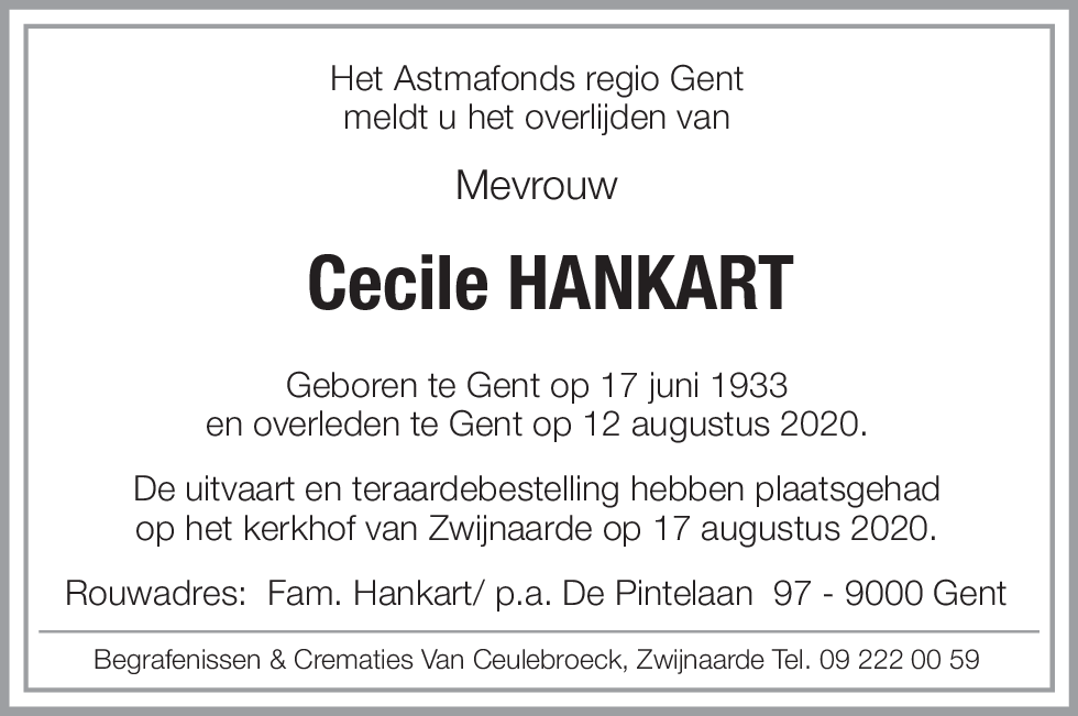 Cecile Hankart