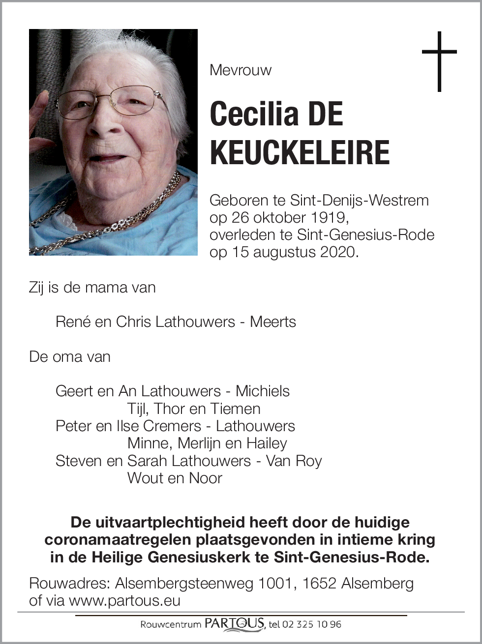 Cecilia De Keuckeleire