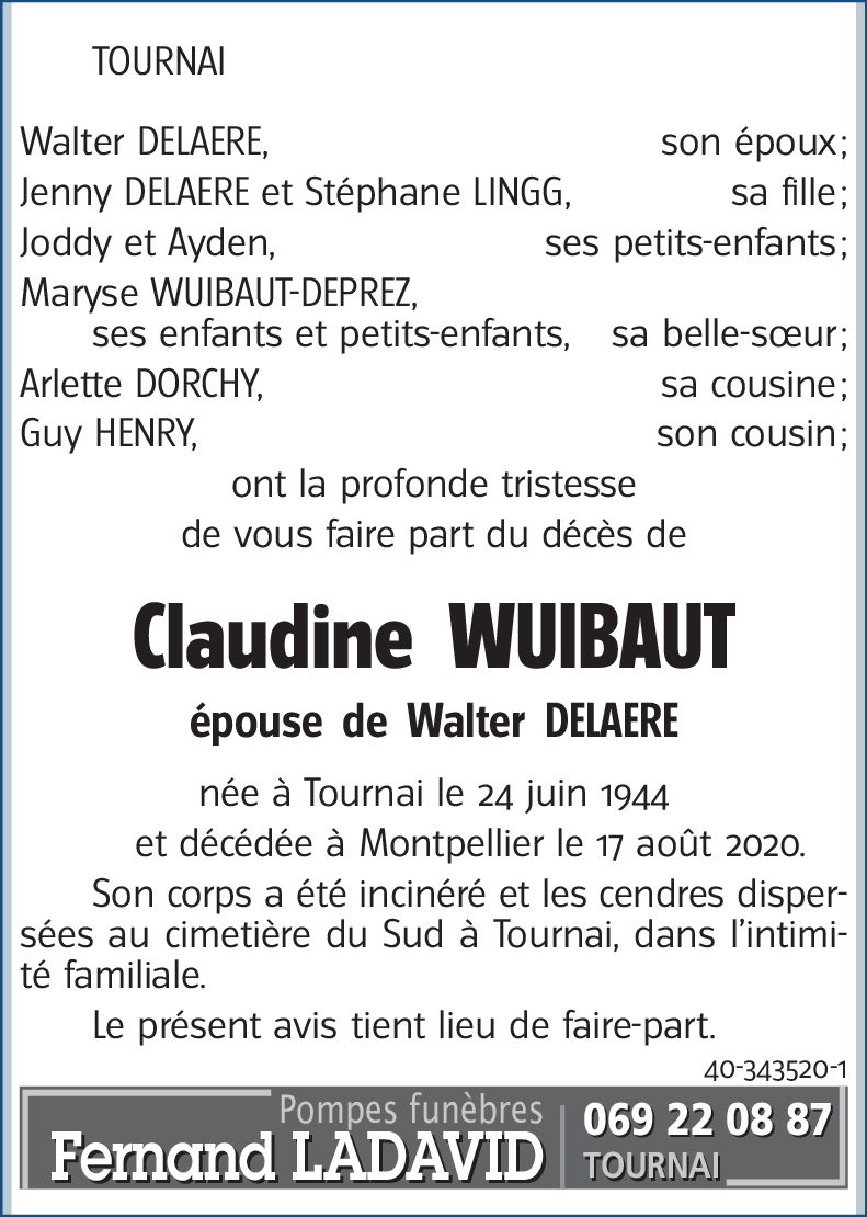 Claudine WUIBAUT