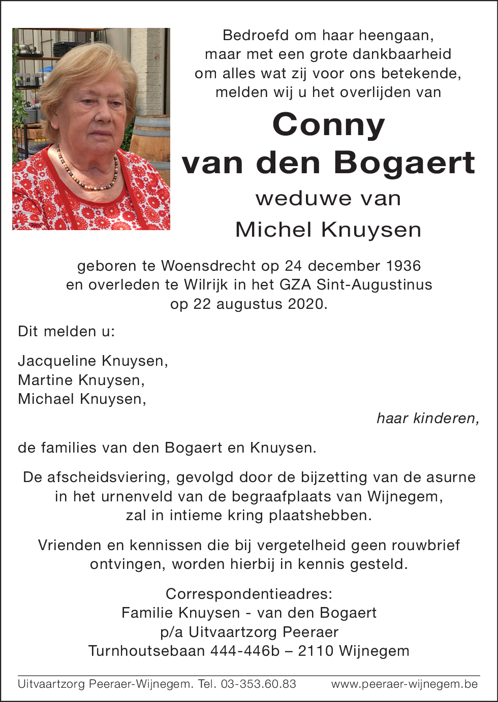 Constantia van den Bogaert