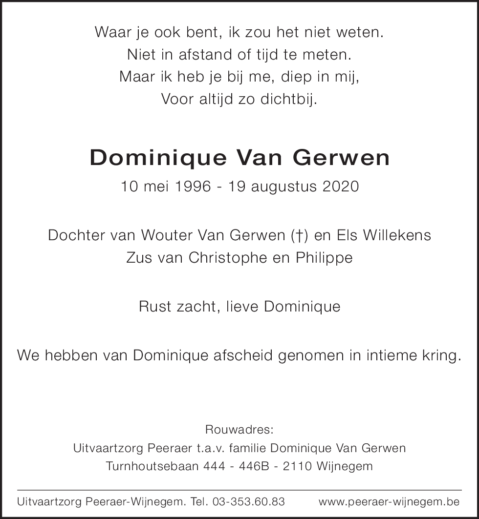 Dominique Van Gerwen