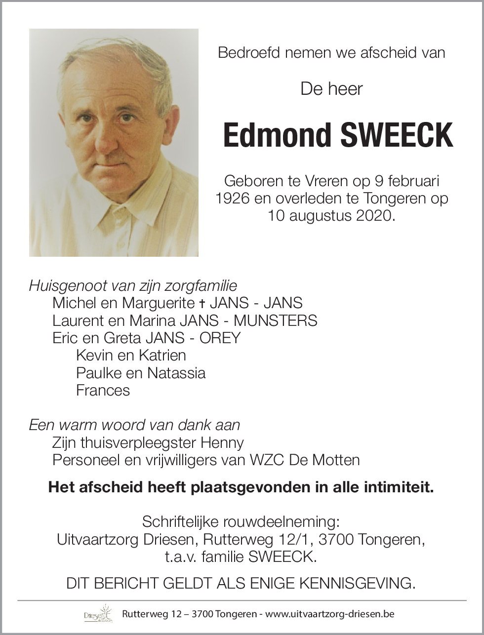 Edmond Sweeck