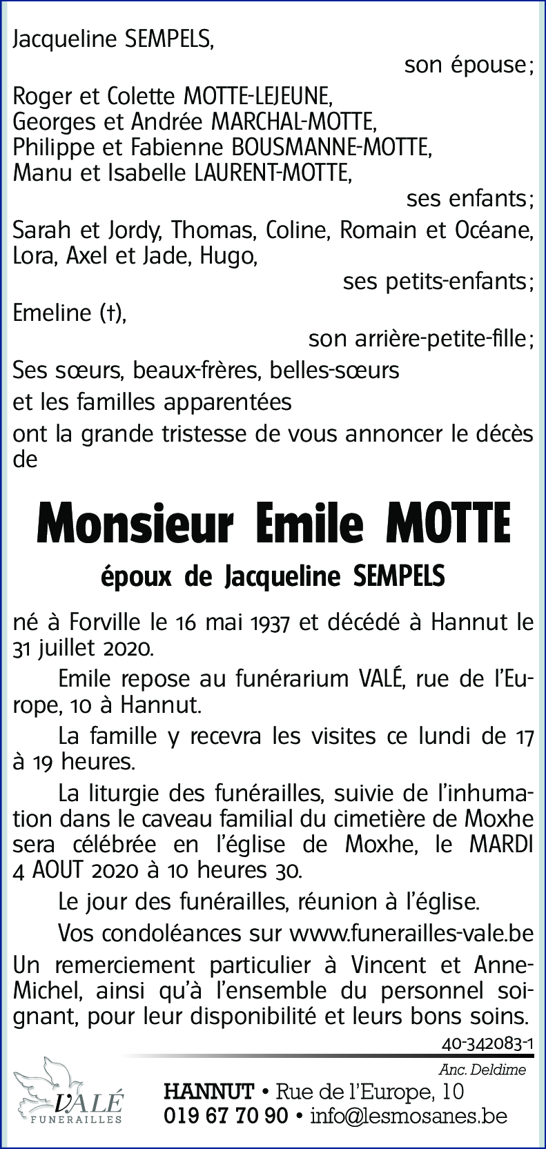 Emile MOTTE