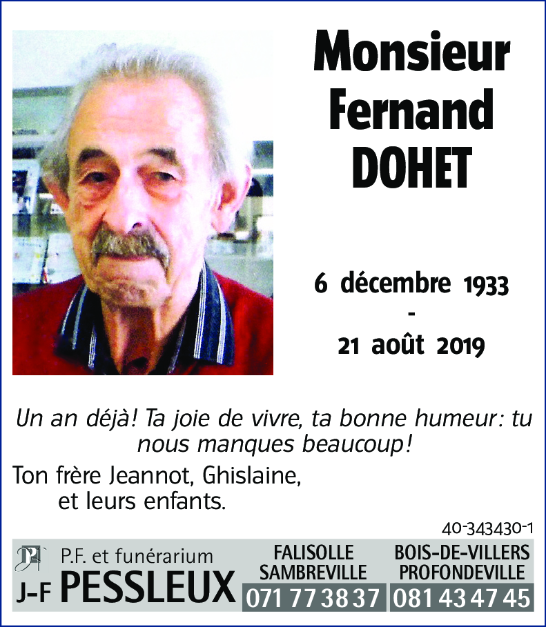 Fernand DOHET