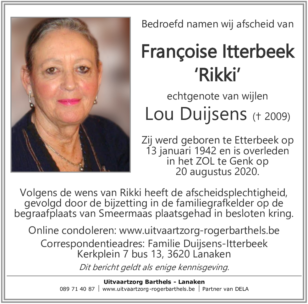 Françoise Itterbeek