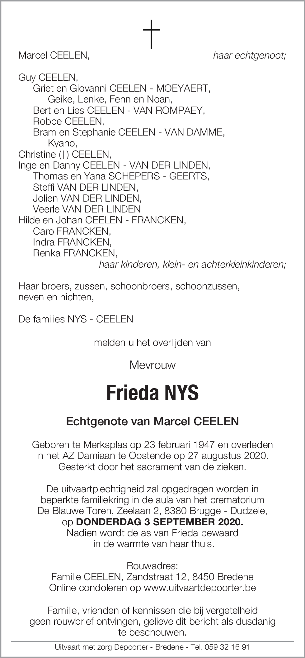 Frieda Nys