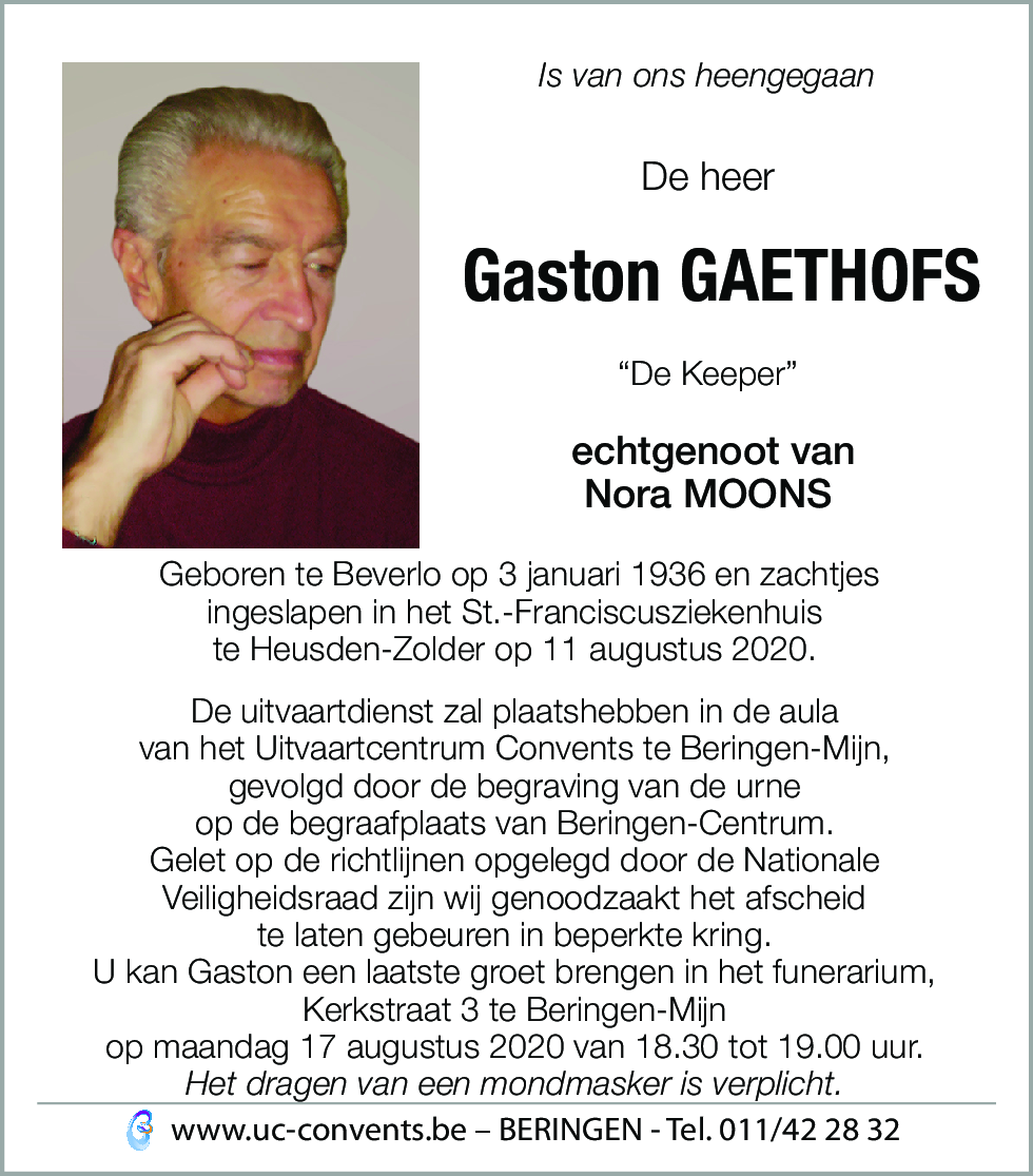 Gaston Gaethofs