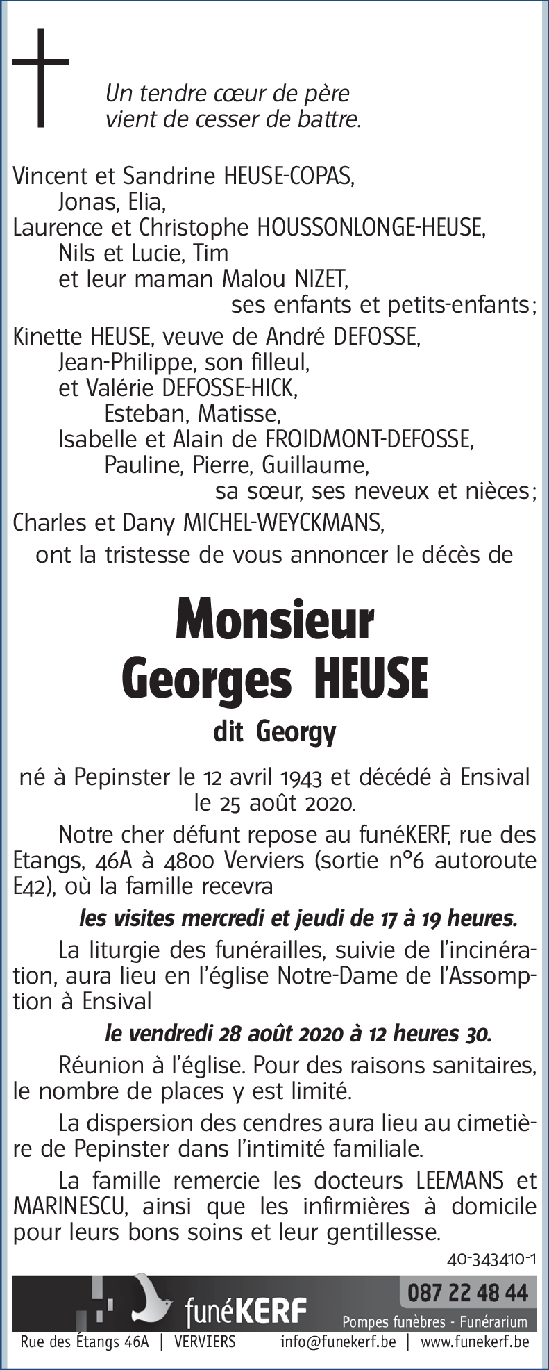 Georges HEUSE