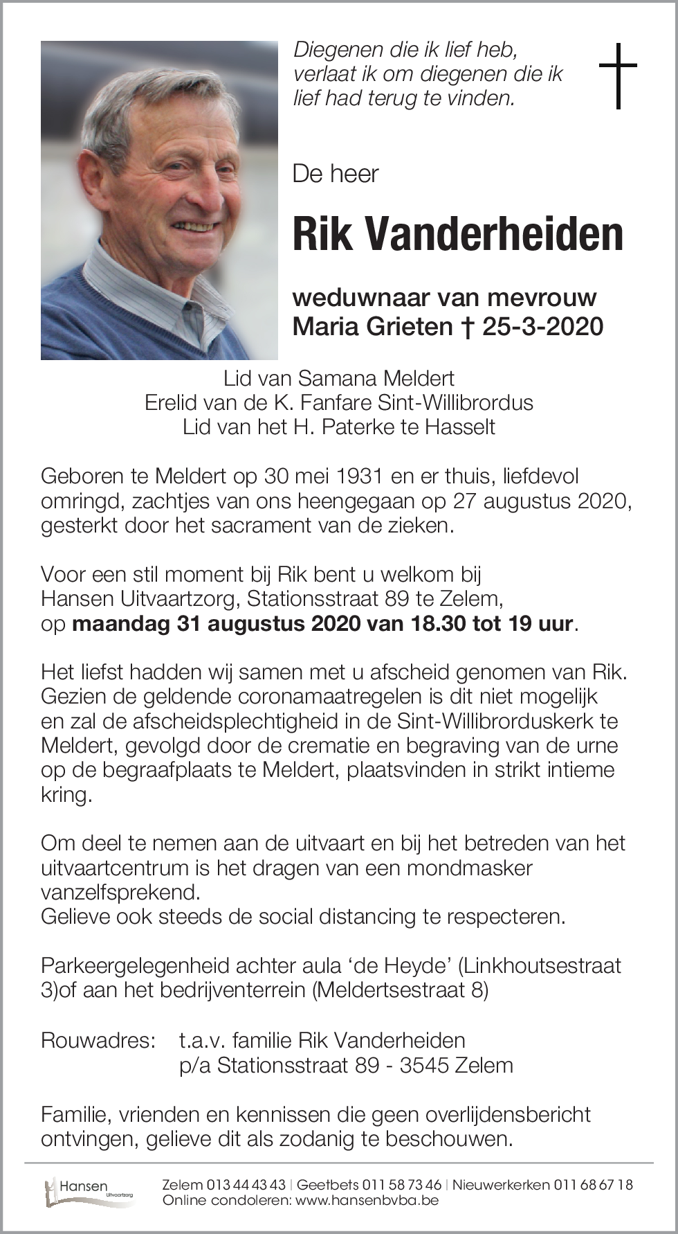 Hendrik Jan VANDERHEIDEN