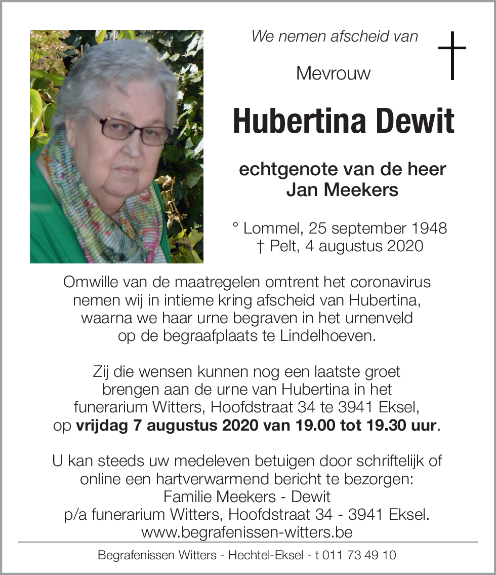 Hubertina Dewit