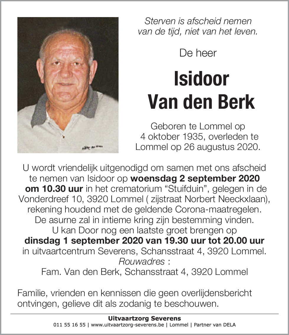 Isidoor Van den Berk