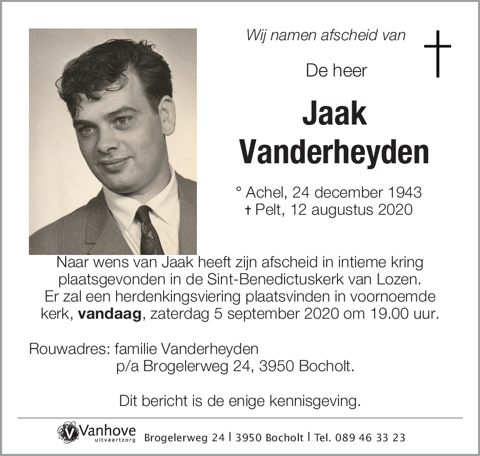 Jaak Vanderheyden