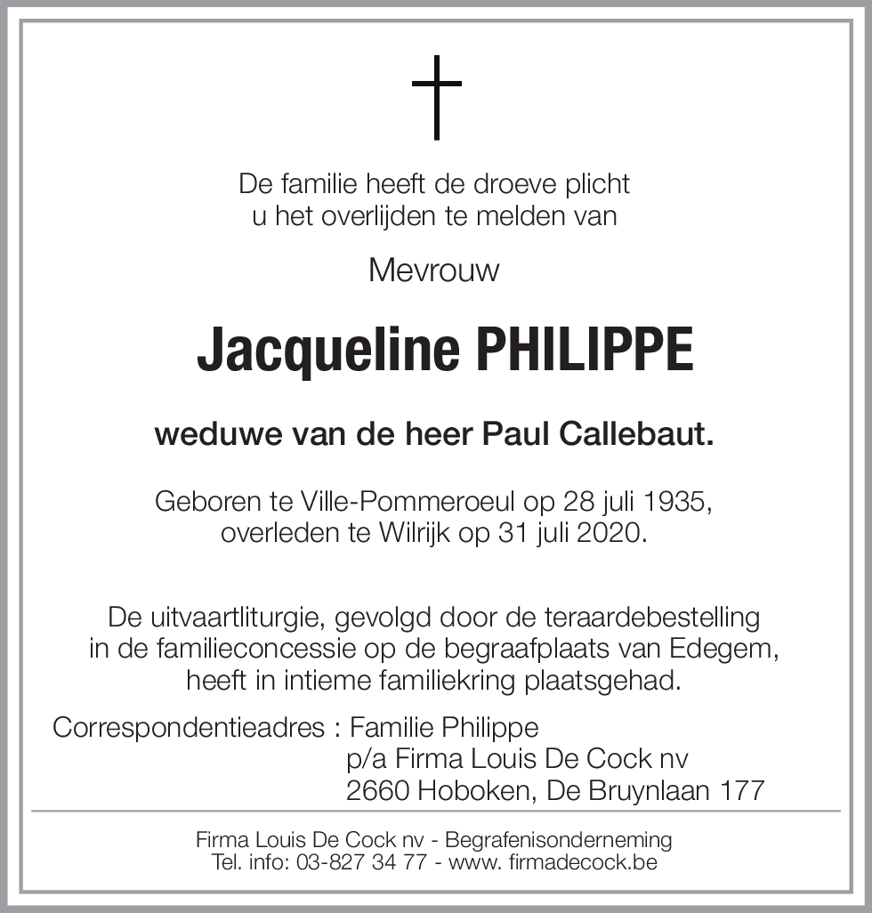 Jacqueline Philippe