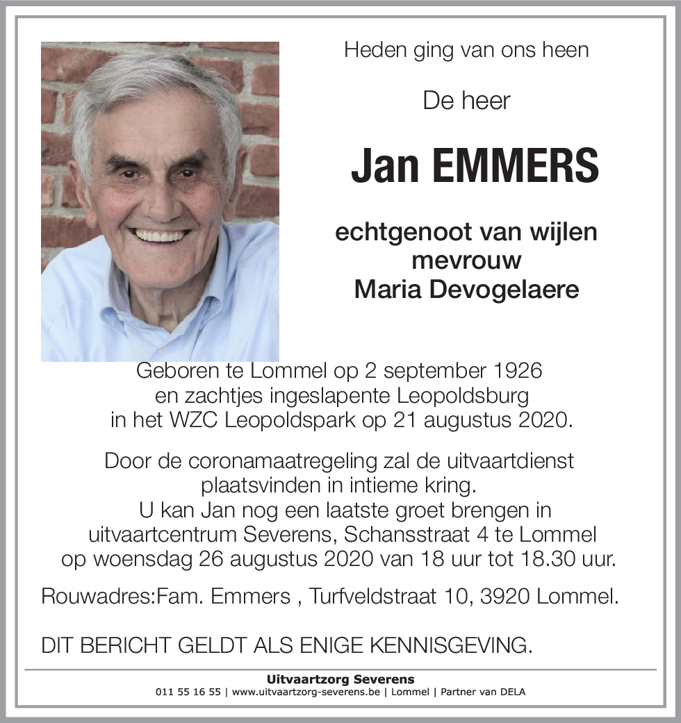 Jan Emmers