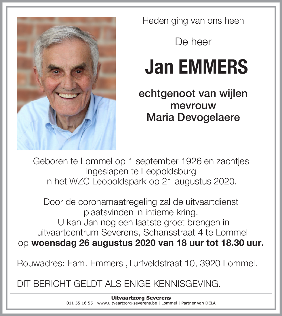 Jan Emmers