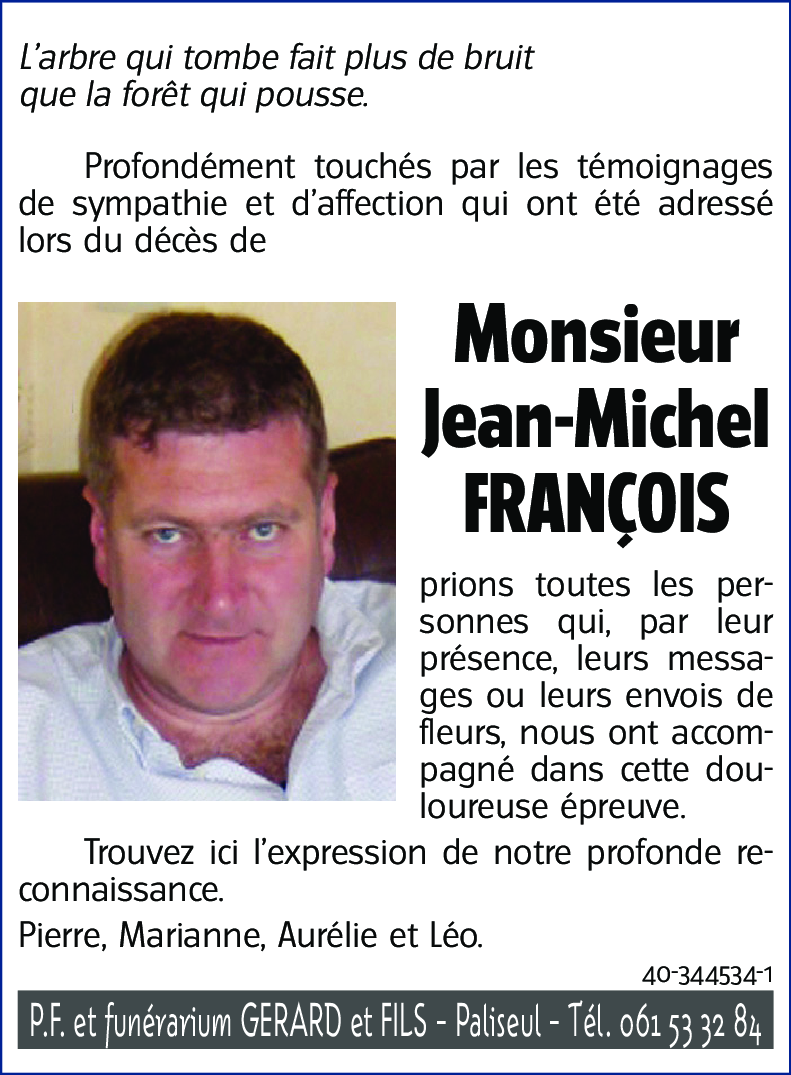 Jean-Michel FRANCOIS