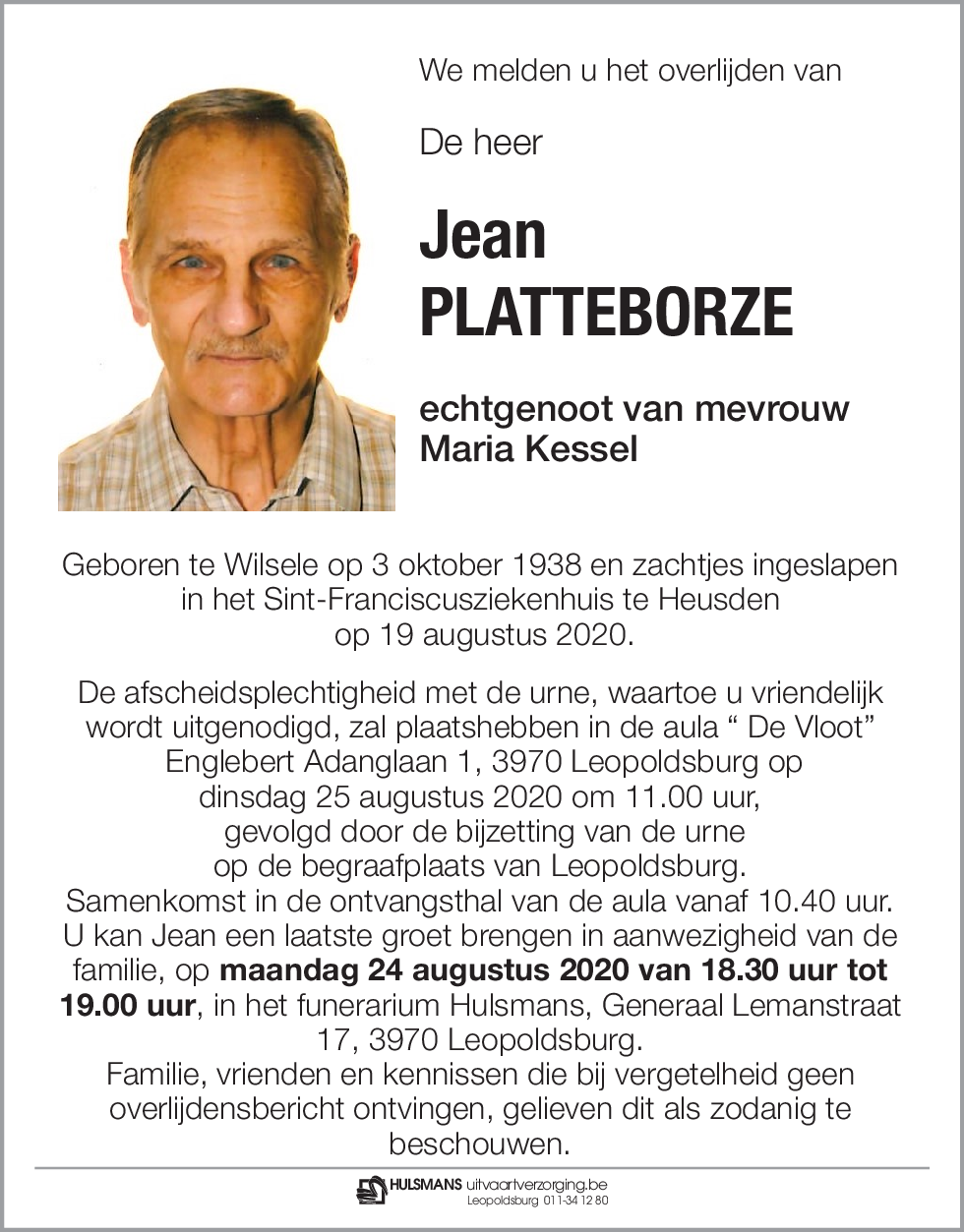 Jean Platteborze