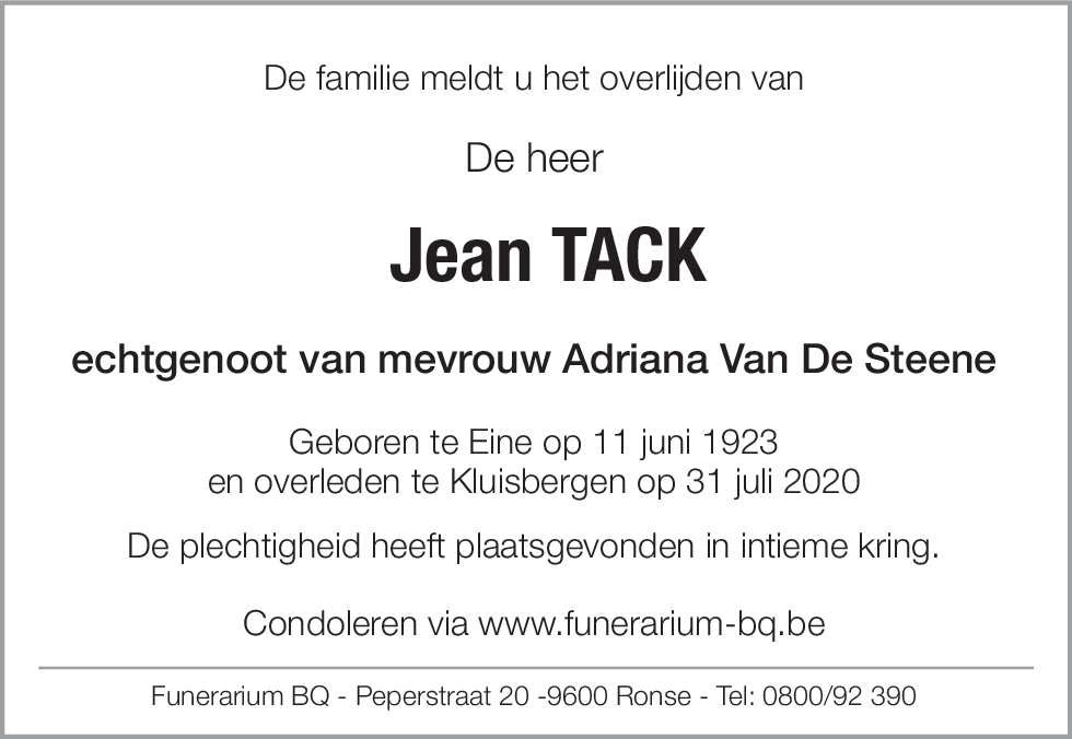 Jean Tack