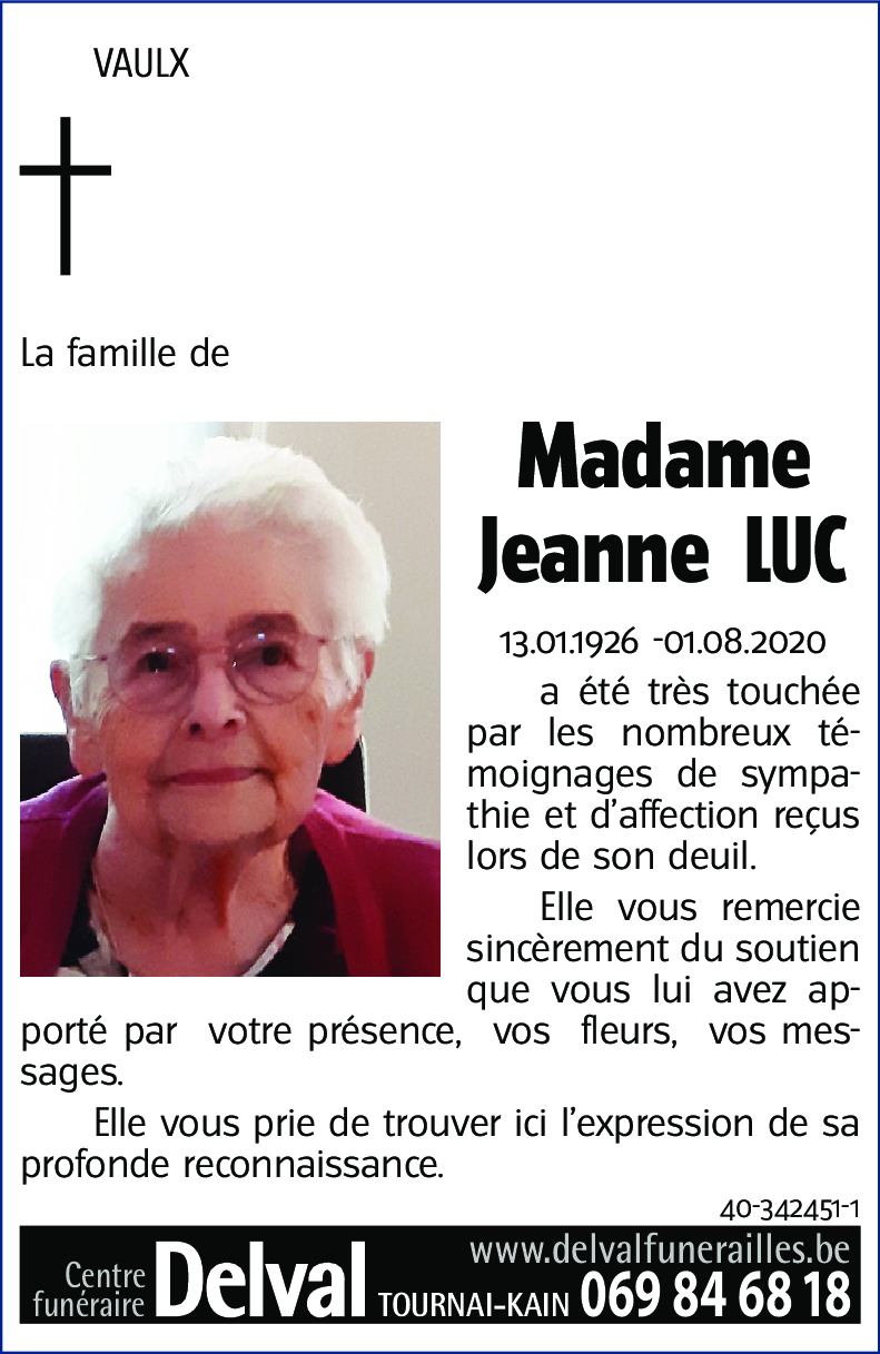 Jeanne LUC