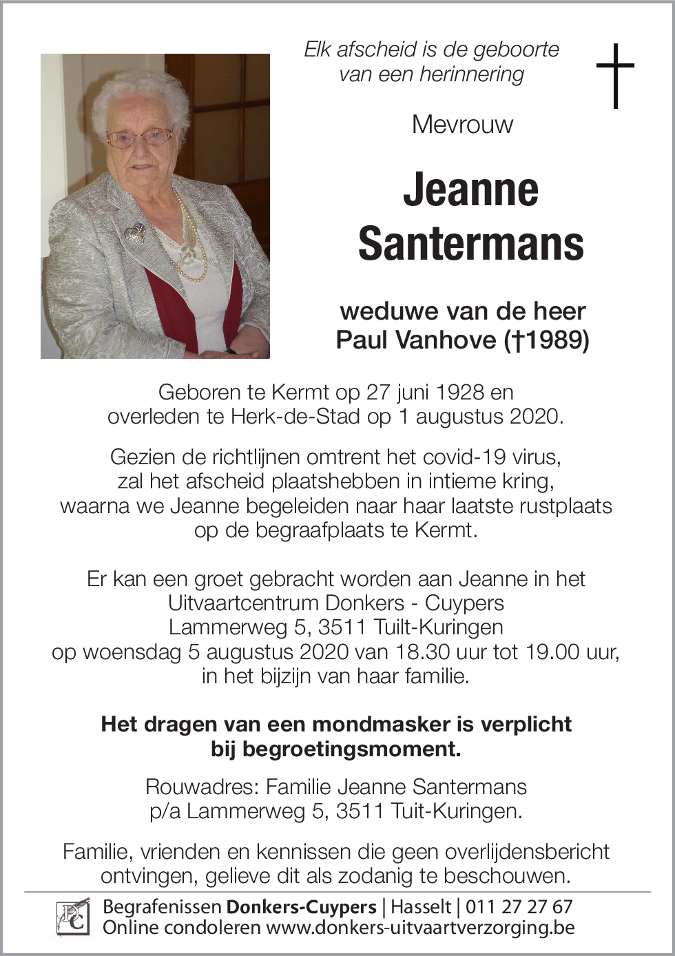 Jeanne Santermans