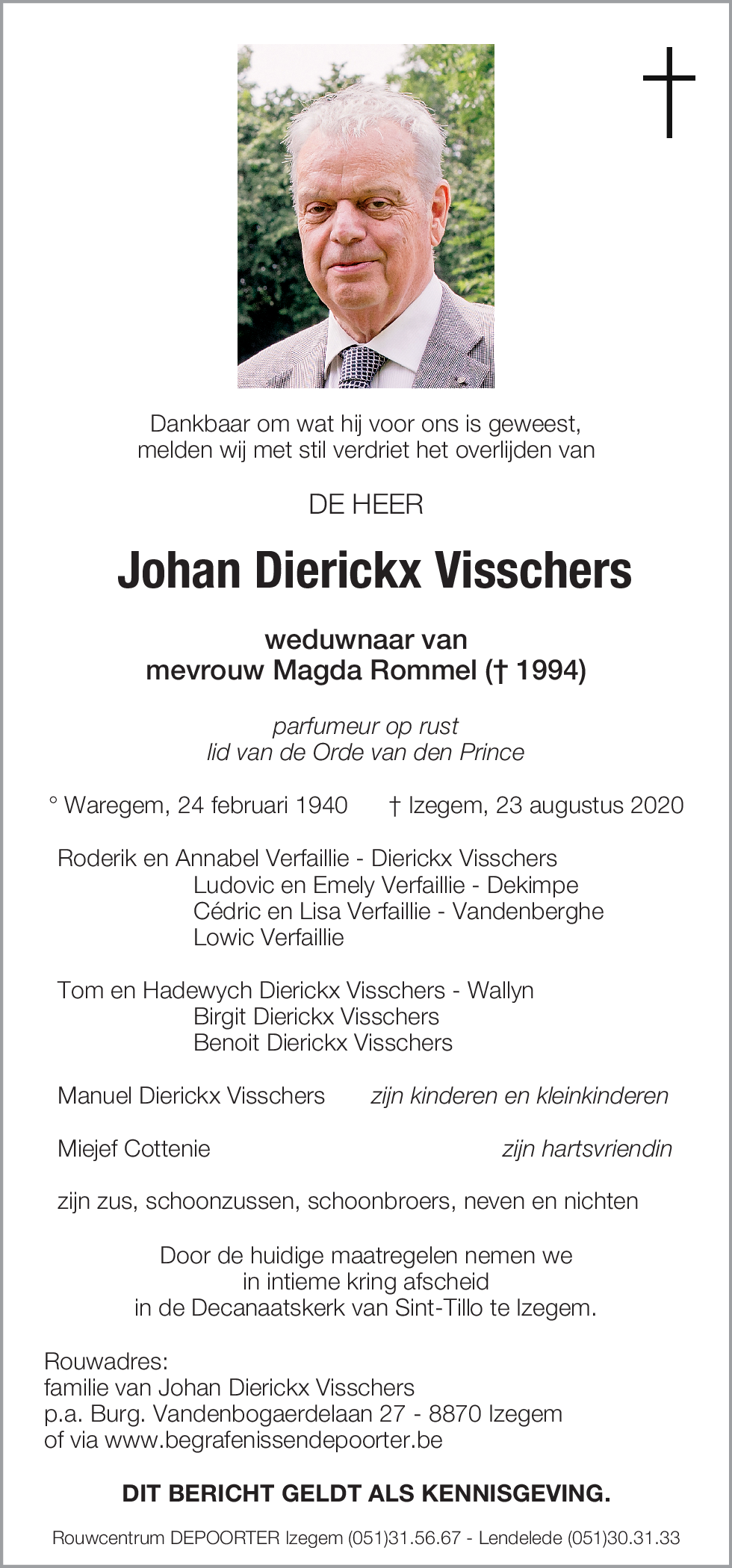 Johan Dierickx Visschers