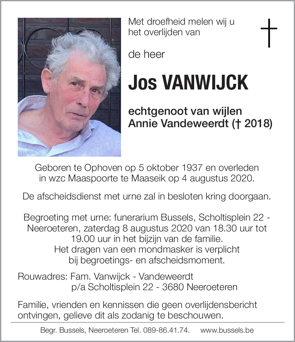 Jos Vanwijck