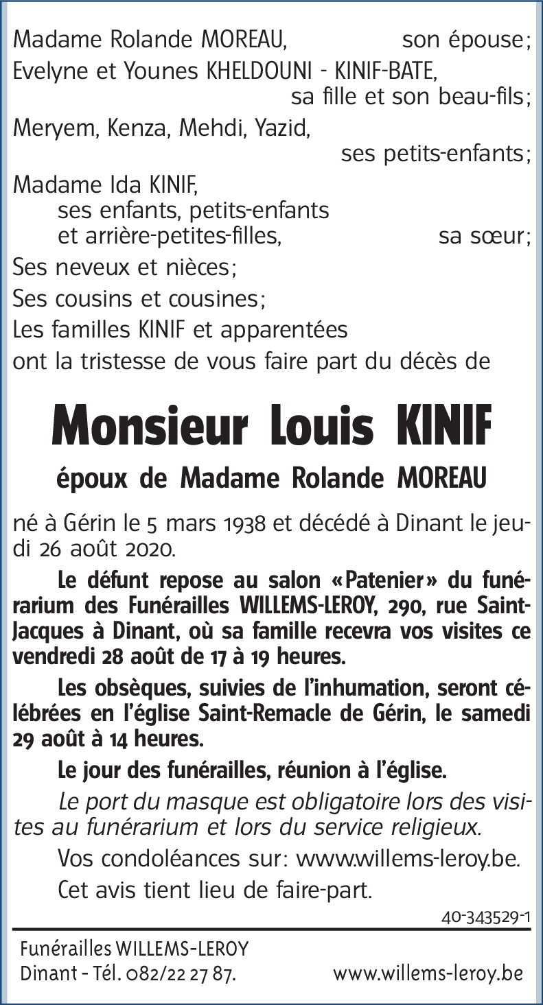 Louis KINIF