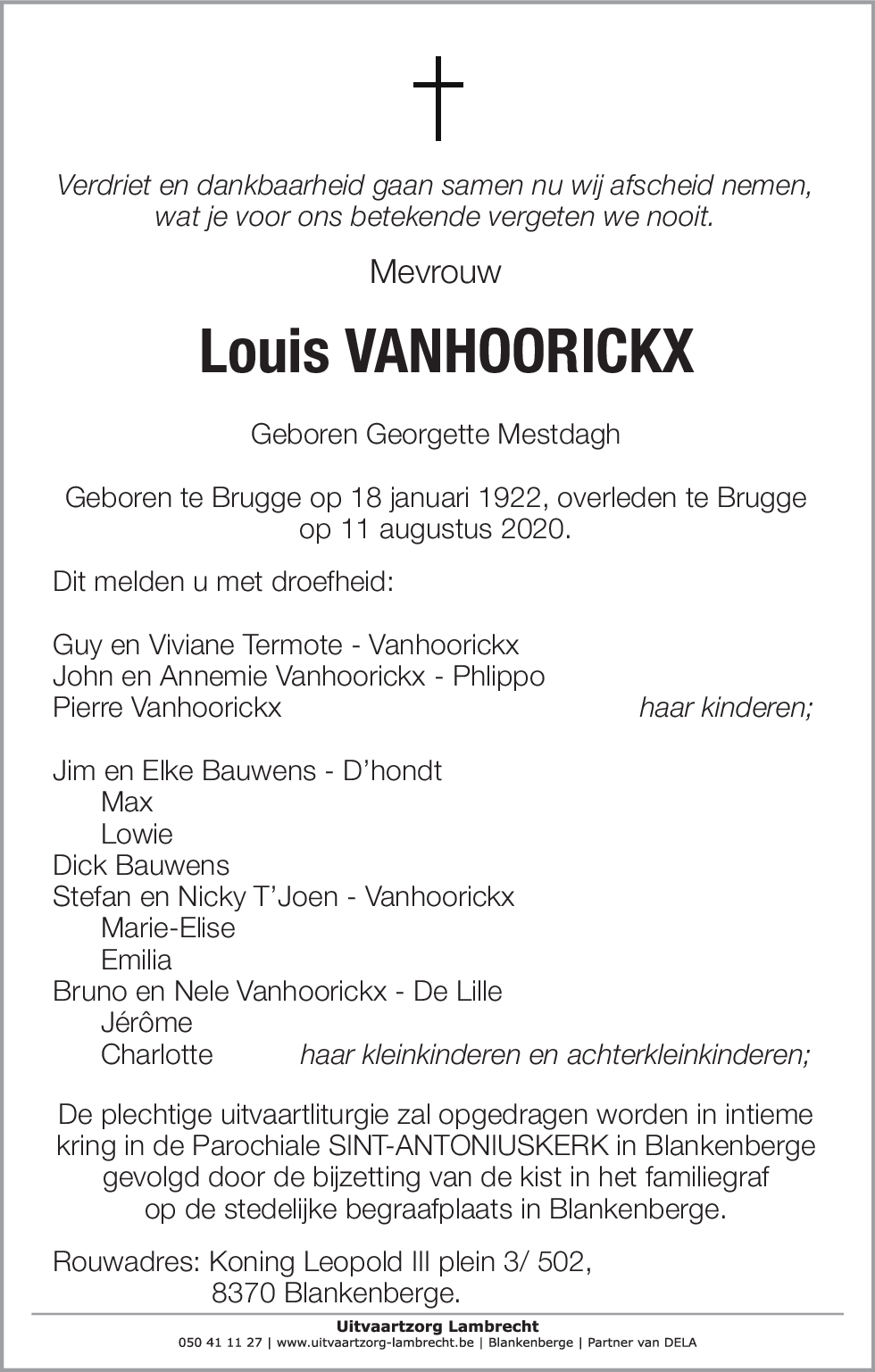 Louis Vanhoorickx