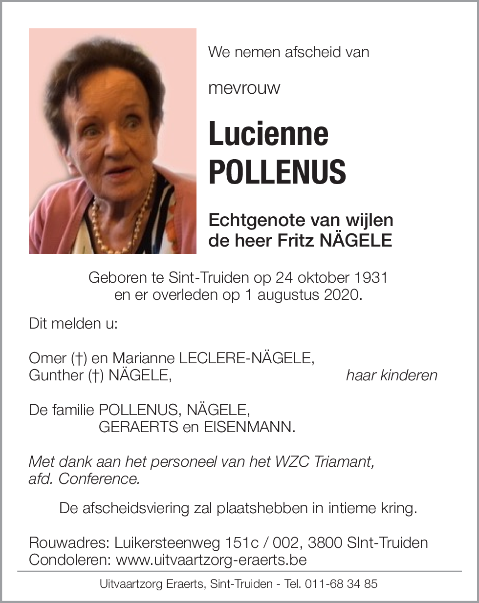 Lucienne Pollenus