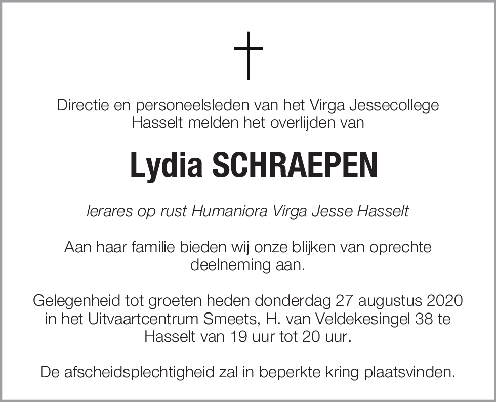 Lydia Schraepen