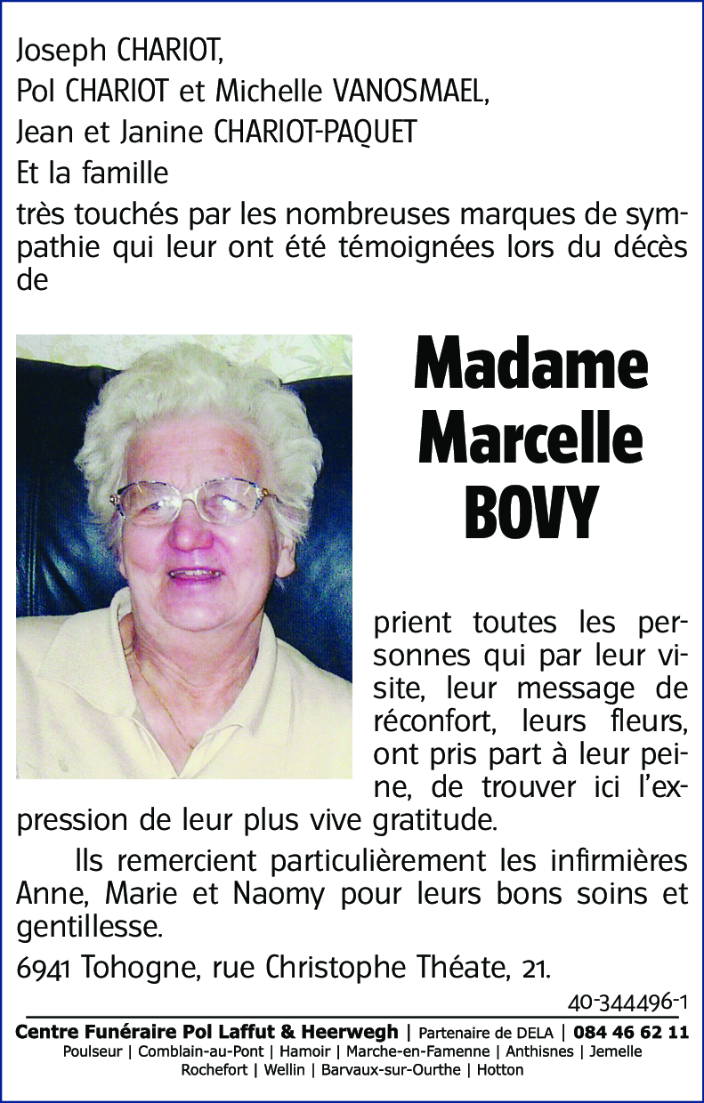 Marcelle BOVY