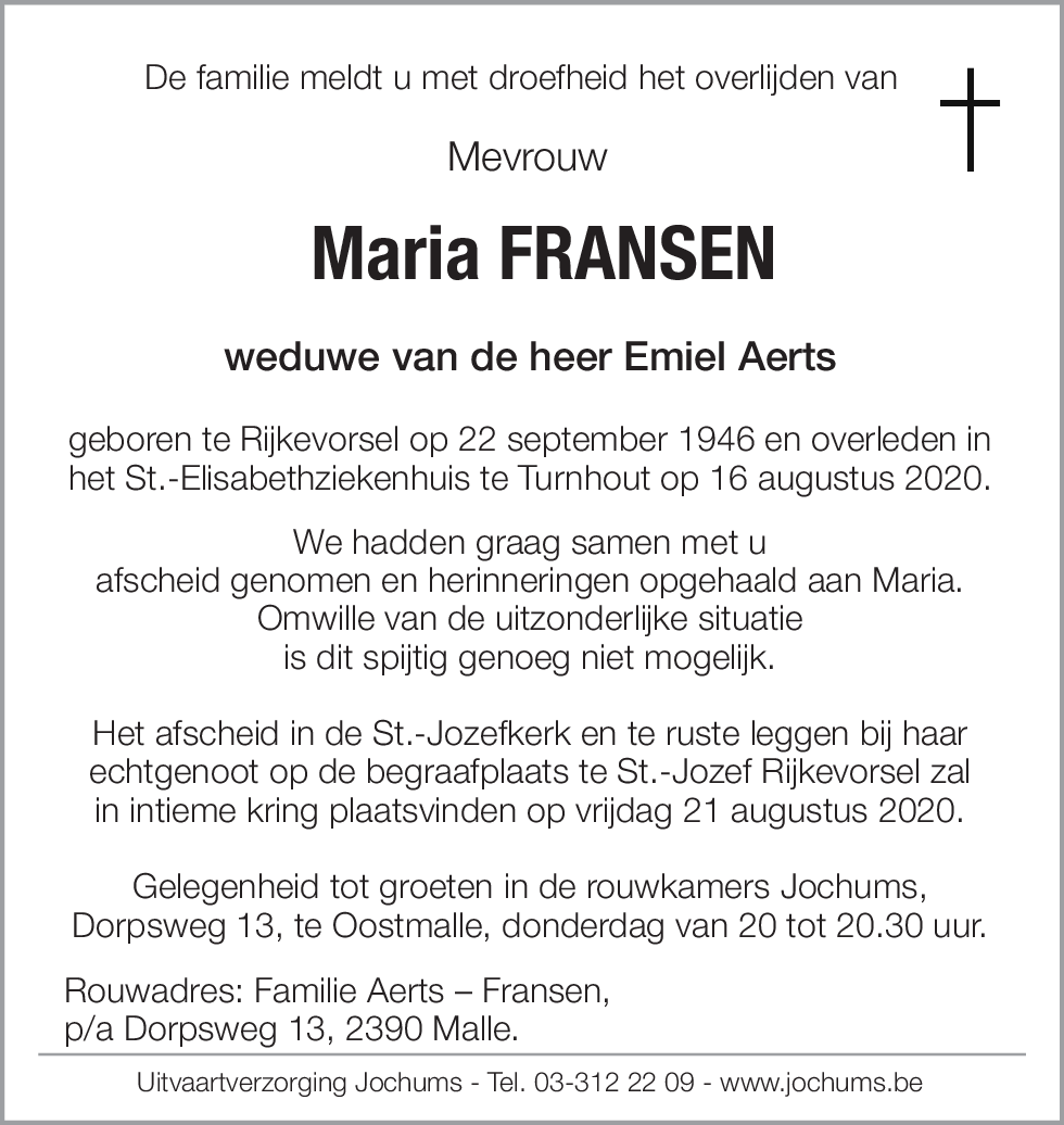 Maria Fransen