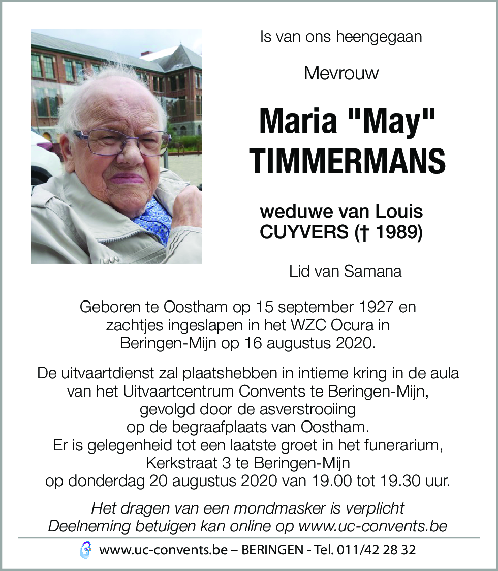 Maria Timmermans