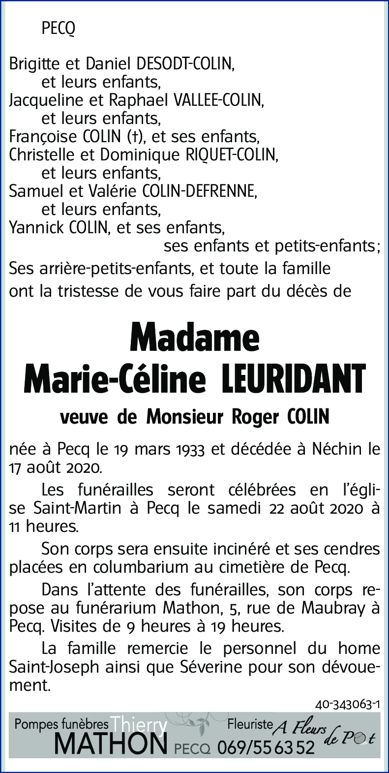 Marie-Céline LEURIDANT