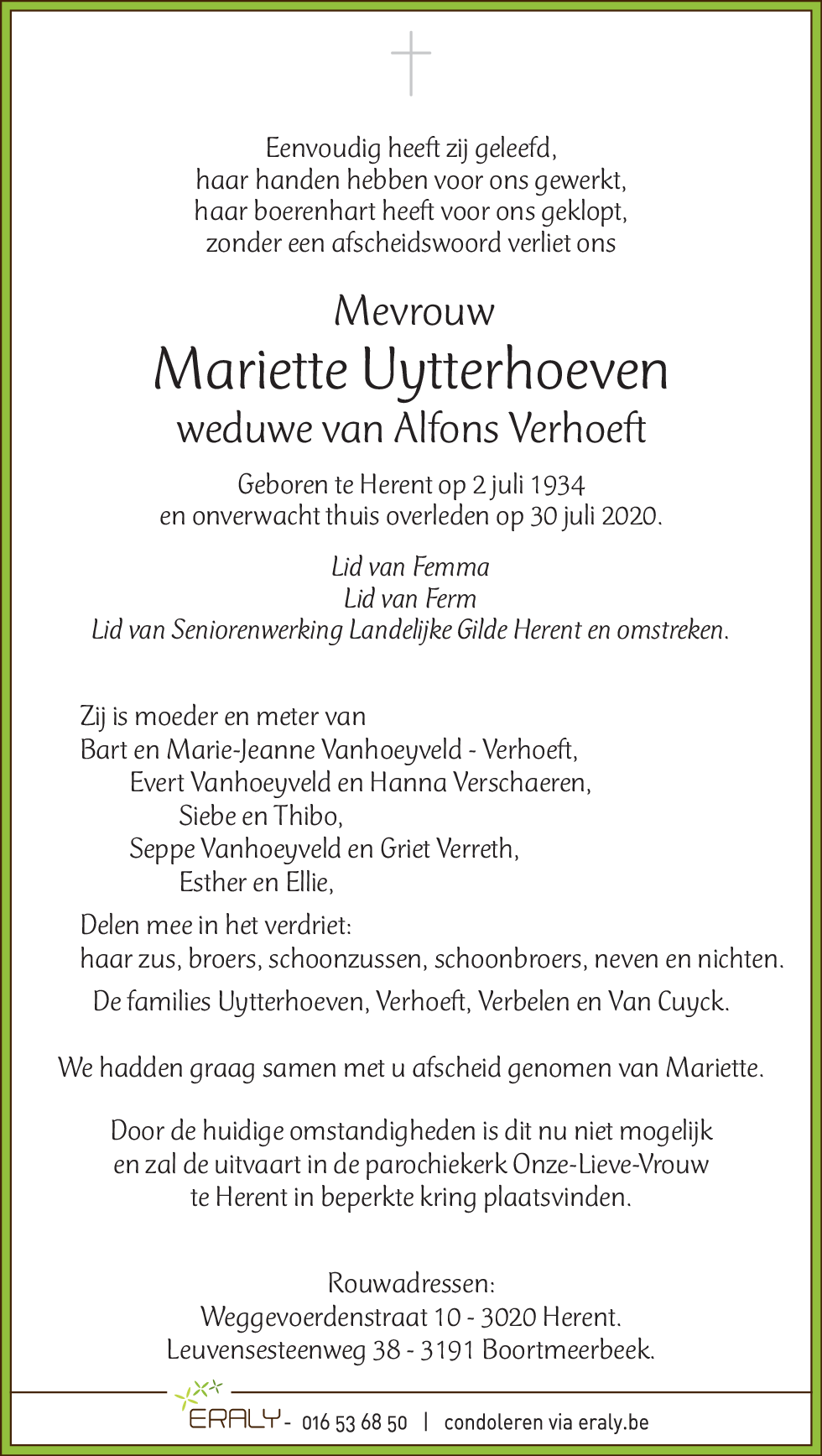 Mariette Uytterhoeven