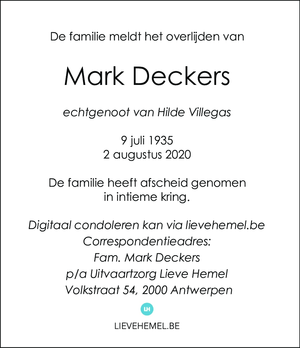 Mark Deckers