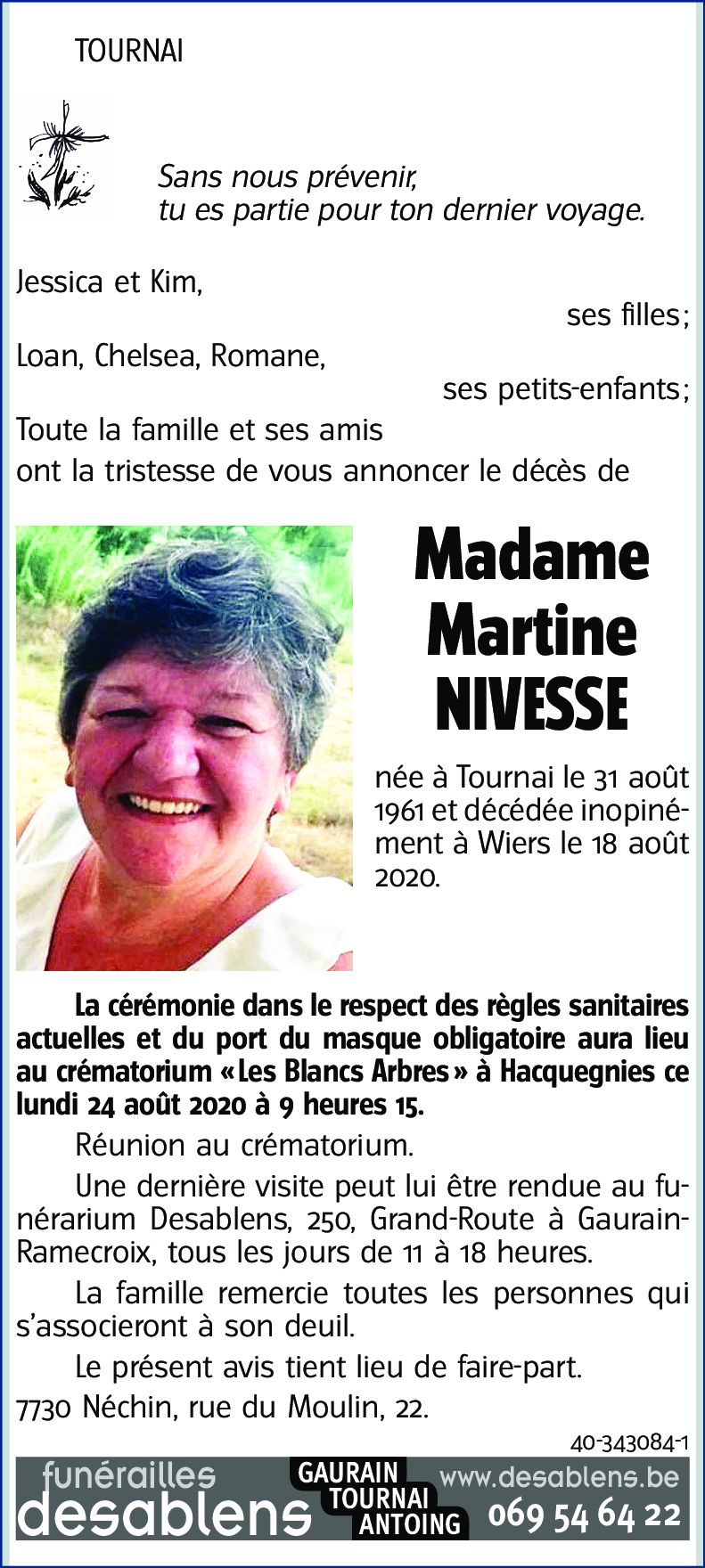 Martine NIVESSE