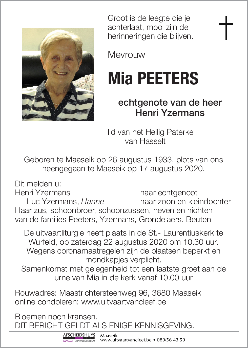 Mia Peeters